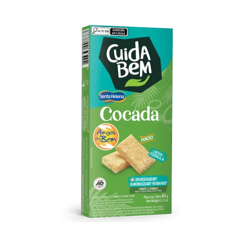 Caixa Cocada 3 Unidades
