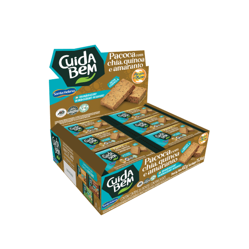 Caixa Paçoca 24 Unidades