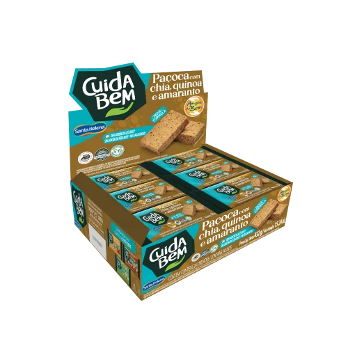 Caixa Paçoca 24 Unidades