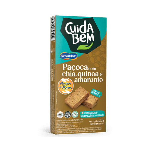 Caixa Paçoca 3 Unidades