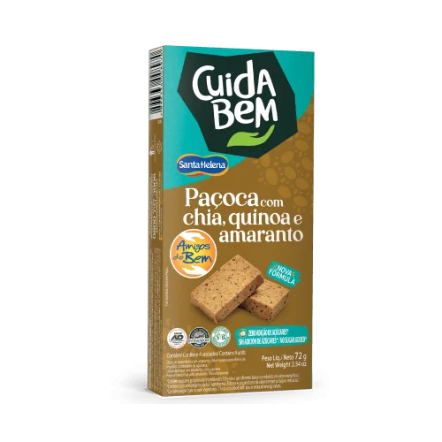 Caixa Paçoca 3 Unidades