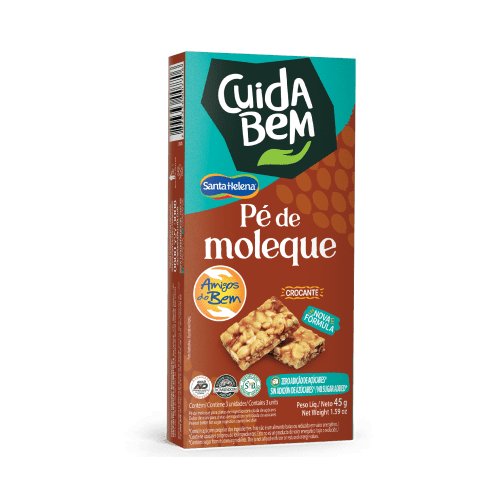 Caixa Pé de Moleque 3 Unidades